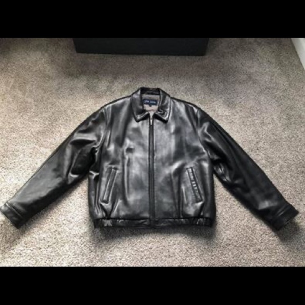 Men’s Genuine LambLeather J. ParkCollectionJacket